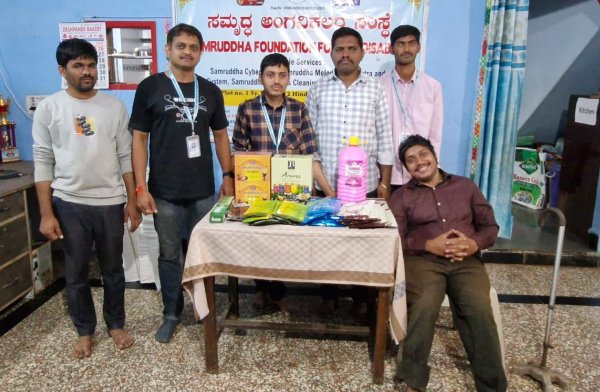 Donation to Kapil Singh