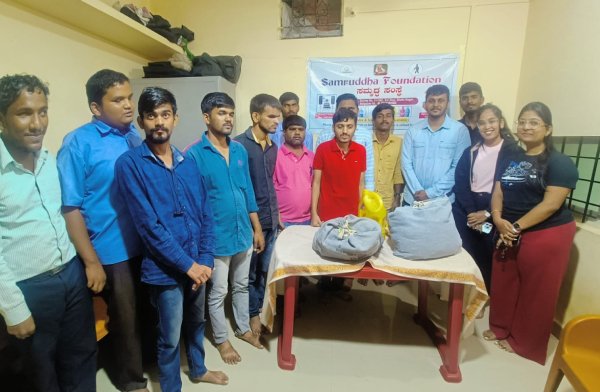 Ration Donation from Rotract Club Belgaum